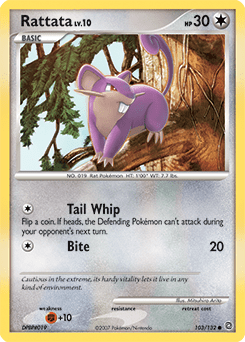 Rattata #103 from Secret Wonders