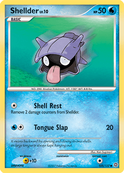 Shellder #105 from Secret Wonders