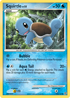 Squirtle #112 from Secret Wonders