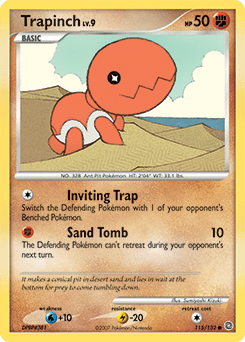 Trapinch #115 from Secret Wonders