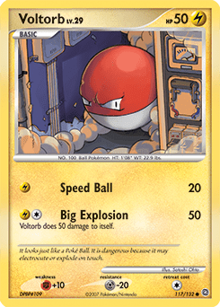Voltorb #117 from Secret Wonders