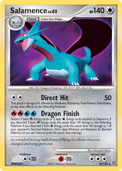 Salamence #18 from Secret Wonders