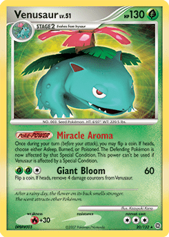 Venusaur #20 from Secret Wonders
