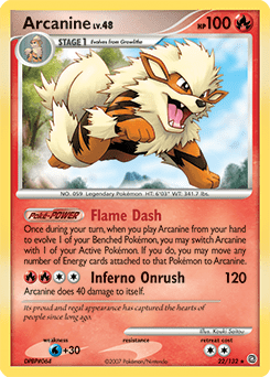 Arcanine #22 from Secret Wonders