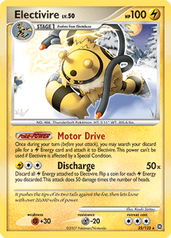 Electivire #25 from Secret Wonders
