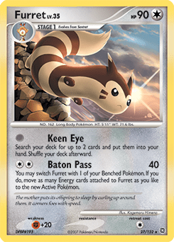 Furret #27 from Secret Wonders