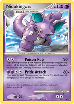 Nidoking #34 from Secret Wonders