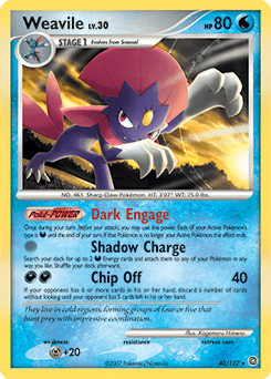 Weavile #40 from Secret Wonders