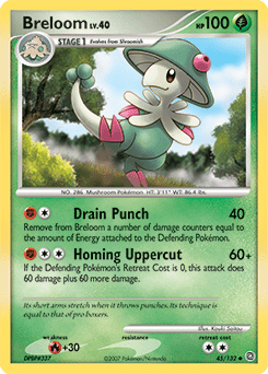 Breloom #45 from Secret Wonders