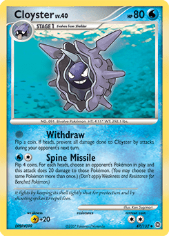 Cloyster #47 from Secret Wonders