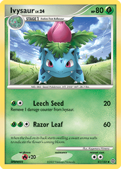Ivysaur #51 from Secret Wonders