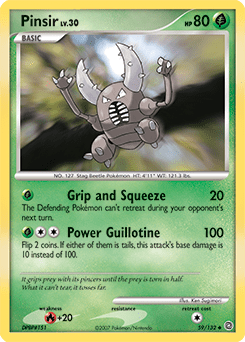 Pinsir #59 from Secret Wonders