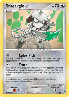 Smeargle #66 from Secret Wonders