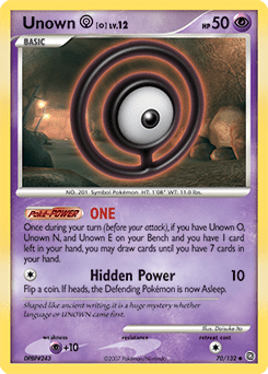Unown O #70 by Daisuke Ito