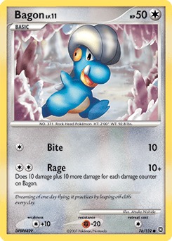 Bagon #76 from Secret Wonders