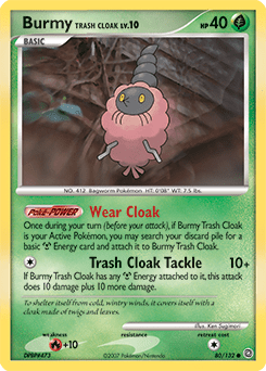 Burmy Trash Cloak #80 from Secret Wonders