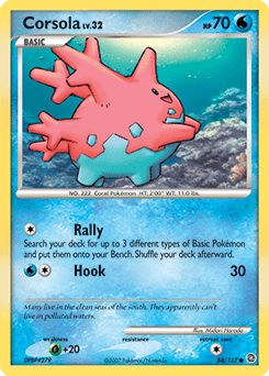Corsola #84 from Secret Wonders