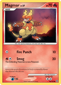 Magmar #93 from Secret Wonders