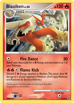 Blaziken #1 from Great Encounters