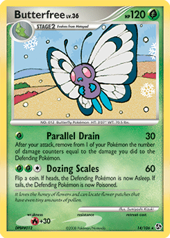 Butterfree #14 from Great Encounters