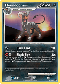 Houndoom #18 from Great Encounters
