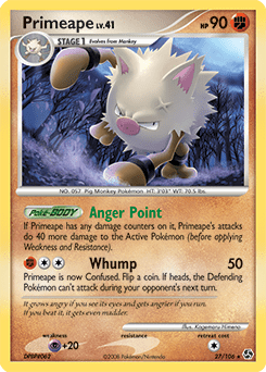 Primeape #27 from Great Encounters