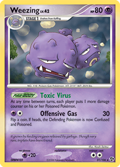 Weezing #31 from Great Encounters