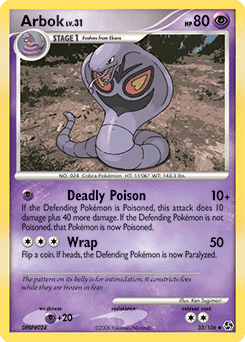 Arbok #33 from Great Encounters