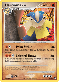 Hariyama #41 from Great Encounters