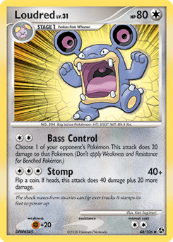 Loudred #44 from Great Encounters