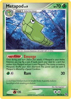 Metapod #47 from Great Encounters