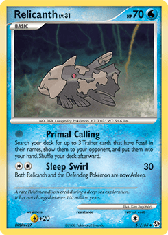 Relicanth #51 from Great Encounters