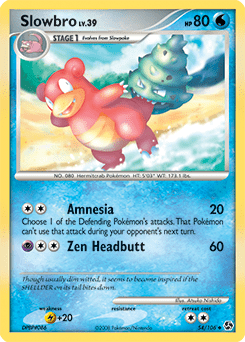 Slowbro #54 from Great Encounters