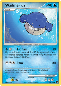 Wailmer #58 from Great Encounters