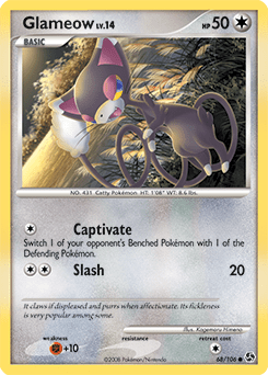 Glameow #68 from Great Encounters