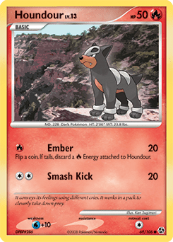 Houndour #69 from Great Encounters