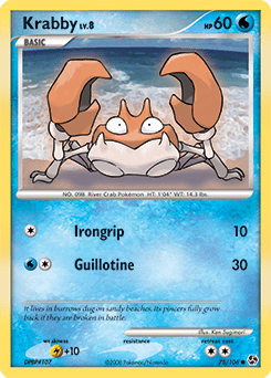 Krabby #75 from Great Encounters
