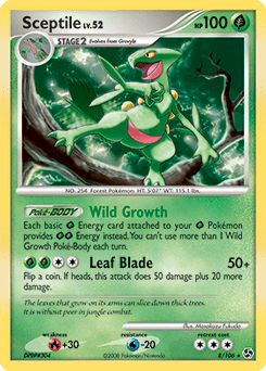 Sceptile #8 from Great Encounters