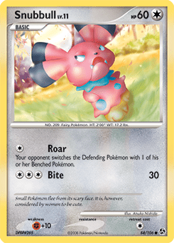Snubbull #84 from Great Encounters