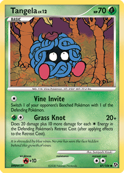 Tangela #87 from Great Encounters
