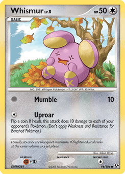 Whismur #94 from Great Encounters