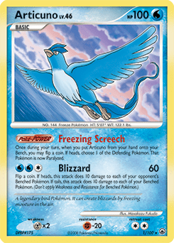 Articuno #1 from Majestic Dawn