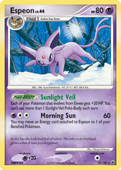 Espeon #18 from Majestic Dawn