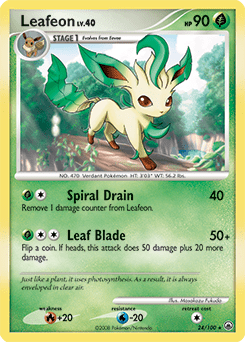 Leafeon #24 from Majestic Dawn
