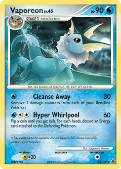 Vaporeon #34 from Majestic Dawn