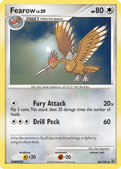 Fearow #36 from Majestic Dawn