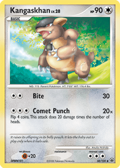 Kangaskhan #38 from Majestic Dawn
