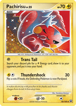Pachirisu #43 from Majestic Dawn