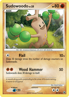 Sudowoodo #48 from Majestic Dawn