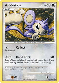 Aipom #50 from Majestic Dawn
